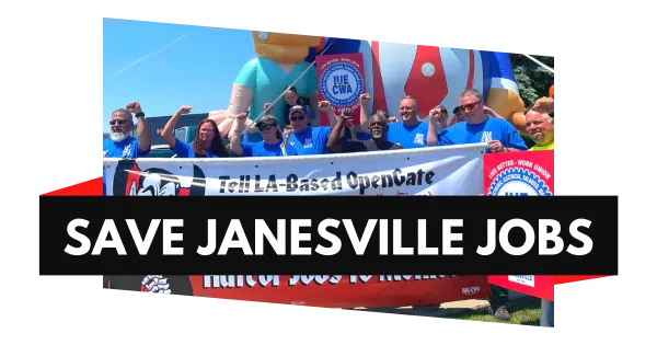 Save Janesville Jobs banner image